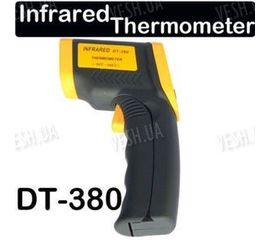Пирометр - цифровой электронный бесконтактный инфракрасный термометр DT380  -50°C ~ 380°C, фото 1