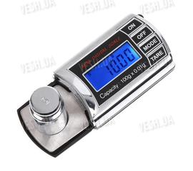 Высокоточные портативные электронные ювелирные весы с дискретой 0.01г и макс. весом 100г, фото 1