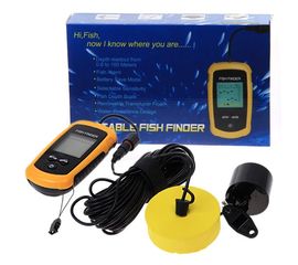 Портативный проводной сонар (эхолот, рыболокатор) для поиска рыбы (модель ММ-100М) кабель 9,5 метров, фото 1
