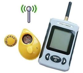 Портативный беспроводный сонар (эхолот, рыболокатор) для поиска рыбы (модель FF-W718), фото 1