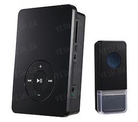 Беспроводной дверной звонок MP3 с поддержкой карт памяти SD, фото 1