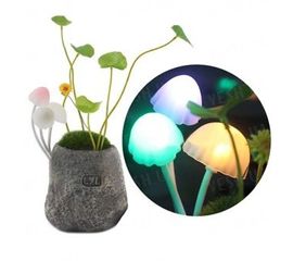 Необычный романтический светодиодный LED светильник - ночник с грибами в стиле &quot;Аватара&quot;- отличный подарок друзьям и подругам, фото 1