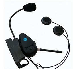 Комплект из 2-х радиогарнитур для мотоциклистов и велосипедистов на 433 Mhz для крепления на шлем с дальностью связи до 2-х километров (модель PT9086), фото 1