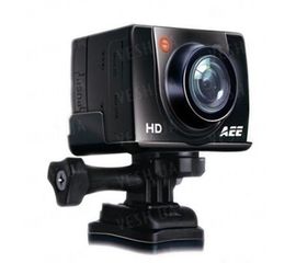 Профессиональный FULL HD 1080 P спортивный видеорегистратор (экшн камера) с LCD экраном и углом обзора 170 градусов (модель AEE Magicam SD20), фото 1