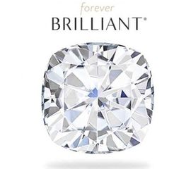 Муассанит Charles &amp; Colvard FOREVER BRILLIANT кушон огранка, фото 1