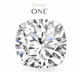 Муассанит Charles &amp; Colvard FOREVER ONE кушон огранка, фото 1