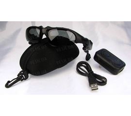 Солнцезащитные шпионские Bluetooth MP3 очки со встроенной Bluetooth гарнитурой, MP3 плеером с памятью 2Gb (мод. SPBT-2G), фото 1