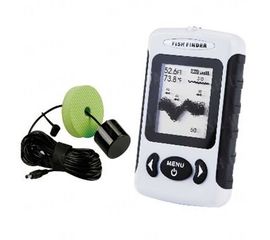 Портативный проводной сонар (эхолот, рыболокатор) для поиска рыбы (модель FF-718), фото 1