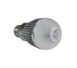 Светодиодная LED лампа 6W со встроенным инфракрасным датчиком движения для экономии до 90% электроэнергии (модель GOXI-003IR-6WB), фото 1