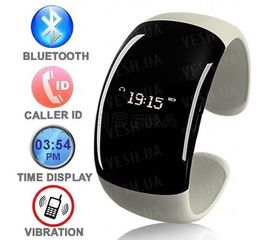 Стильный дамский bluetooth браслет - часы с определителем номера звонящего, виброзвонком и функцией &quot;антиутеря телефона&quot;, фото 1