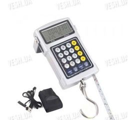 7 в 1 профессиональные электронные подвесные весы - кантер с макс. весом 50 кг и шагом измерения 20 грамм с функцией тары, расчёта цены и т.д., фото 1