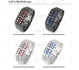 Эксклюзивные наручные LED часы-браслет Iron Samurai, фото 1