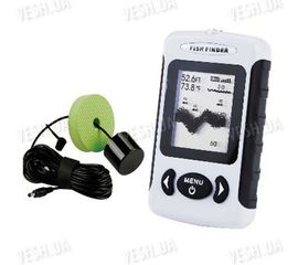 Портативный проводной сонар (эхолот, рыболокатор) для поиска рыбы (модель FF-200 wired), фото 1