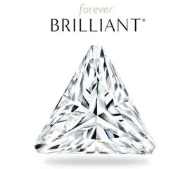 Муассанит Charles &amp; Colvard FOREVER BRILLIANT треугольная огранка, фото 1