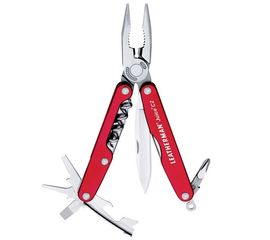 70101092N Leatherman Juice C2 Inferno Red + кожаный чехол + подарочная коробка, фото 1