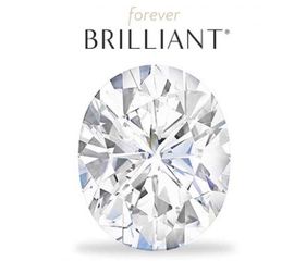 Муассанит Charles &amp; Colvard FOREVER BRILLIANT овал огранка, фото 1