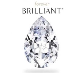 Муассанит Charles &amp; Colvard FOREVER BRILLIANT груша огранка, фото 1