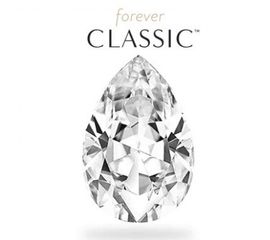 Муассанит Charles &amp; Colvard FOREVER CLASSIC груша огранка, фото 1