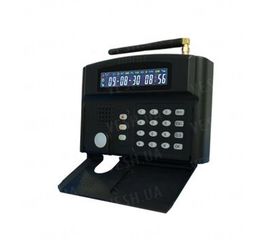 Охранная GSM сигнализация с экраном и клавиатурой, с поддержкой 24-х беспроводных и 2-х проводных охранных зон (модель G50BE), фото 1