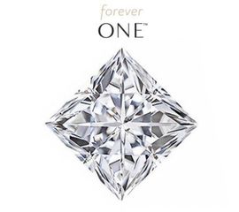 Муассанит Charles &amp; Colvard FOREVER ONE квадрат огранка, фото 1
