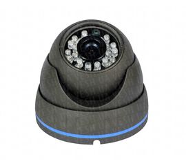 Наружная купольная CCTV цветная охранная камера видеонаблюдения 1/3&quot; COLOR SONY Super HAD II, 600 TVL, 0 LUX, ИK до 20 метров (модель NIRE600), фото 1