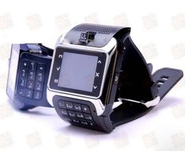 Стильные  GSM часы - мобильный телефон с 1.33 дюйма Touch screen экраном (модель EG100), фото 1