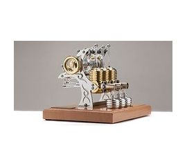 Двигатель Стирлинга &quot;Stirling Engine HB33 - Triple Tattoo&quot; - Производство Германия Boehm Böhm, фото 1