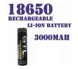 Аккумулятор 18650 3.7В 3000мАч GTL, фото 1