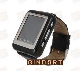 Мини GSM часы - мобильный телефон с 1.33 сенсорным дисплеем и bluetooth гарнитурой (модель AOKE 008), фото 1