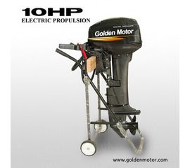 Лодочный электромотор EPO-10HP 10 л.с. 24В-48В, фото 1