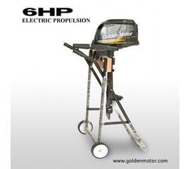 Лодочный электромотор EPO-06HP 6 л.с. 24В-48В, фото 1