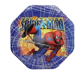 Бумажные тарелки диам.18 см Спайдермен уп. 10 шт, фото 1