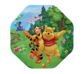 Бумажные тарелки диам.18 см Винни Пух уп. 10 шт, фото 1