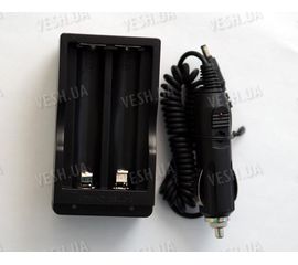 Зарядное устройство 2x18650+автопереходник (только 18650), фото 1