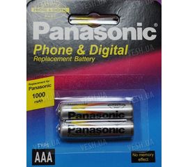 Аккумулятор AAA Panasonic 1000 mAh, фото 1