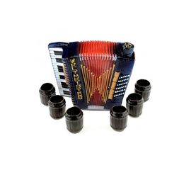 Коньячный набор Баян Аккордеон 7 предметов производство Украина 528297378, фото 1