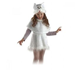 Маскарадный костюм меховой Кошка размер М, фото 1