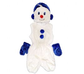 Маскарадный костюм меховой Снеговик размер S, фото 1