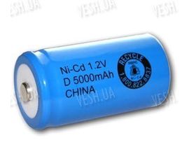 Аккумулятор D 33600 Ni-Cd 5000мАч, фото 1