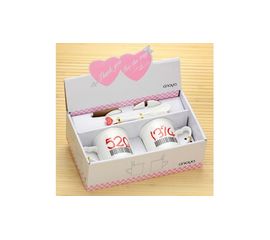 Набор чашек Магические цифры любви, 2 шт., фото 1