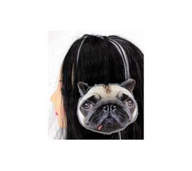 Наушники меховые собака панда кошка, фото 1