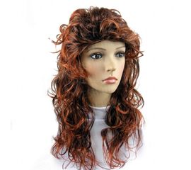 Парик Волнистый каштановый, фото 1