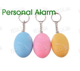 Персональный сигнализатор(сирена) безопасности брелок 120дБ, фото 1