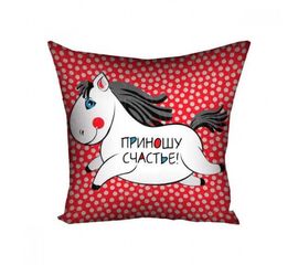 Подушка 30х30 Приношу счастье NP185, фото 1