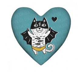 Подушка сердце BatCat 18L035, фото 1