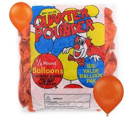 Шары 10 металлик оранжевые уп. 100 шт., фото 1