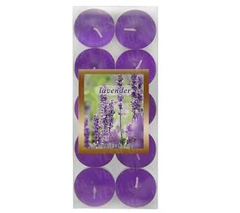 Свечи плавающие Арома Лаванда уп. 10 шт, фото 1