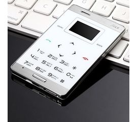 Самый маленький мобильный телефон кредитка AIEK M3, фото 1