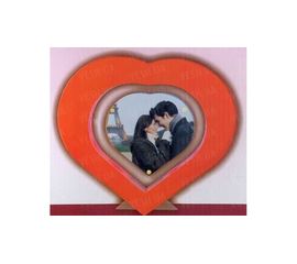 УЦЕНКА Фоторамка левит. сердце свет., фото 1