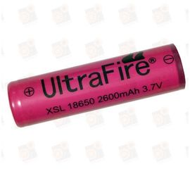 Аккумулятор UltraFire XSL 18650 Li-Ion 2600мАч, защищенный, фото 1